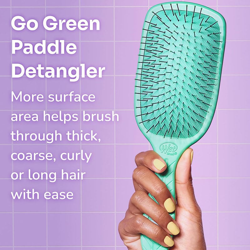 WetBrush Go Green Paddle Detangler - Image 6