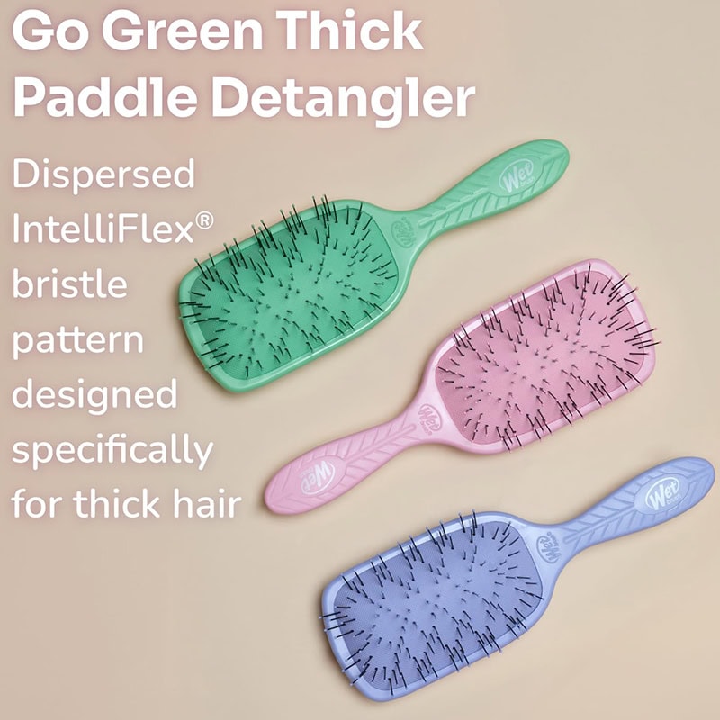 WetBrush Go Green Thick Hair Paddle Detangler - Image 11