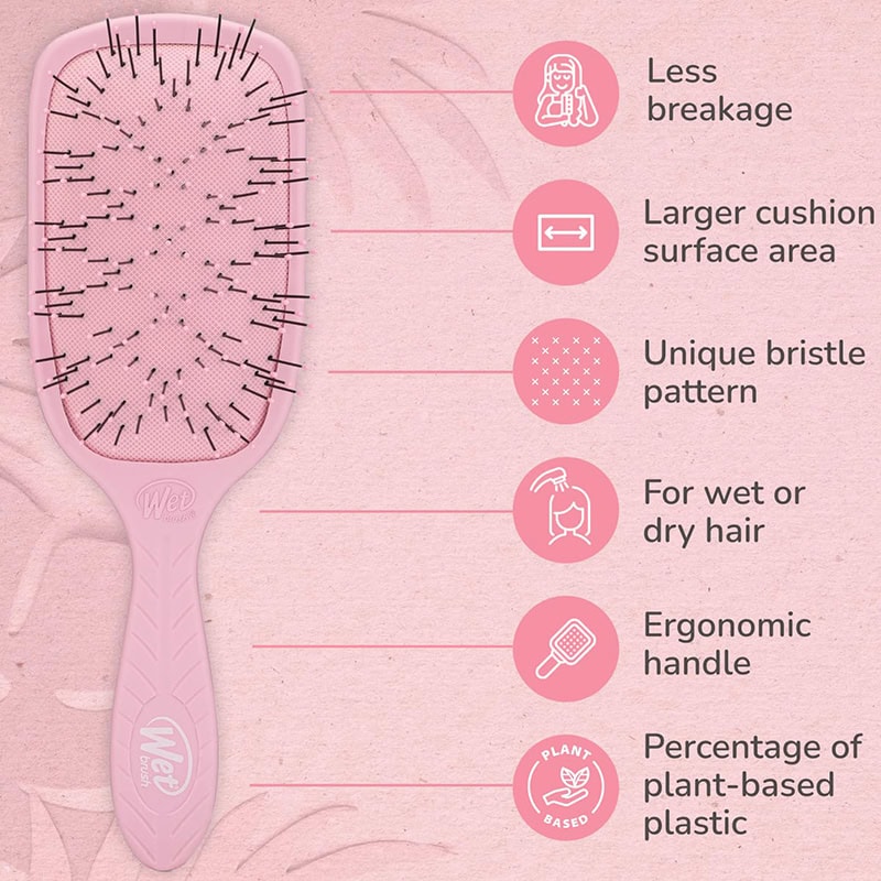 WetBrush Go Green Thick Hair Paddle Detangler - Image 5