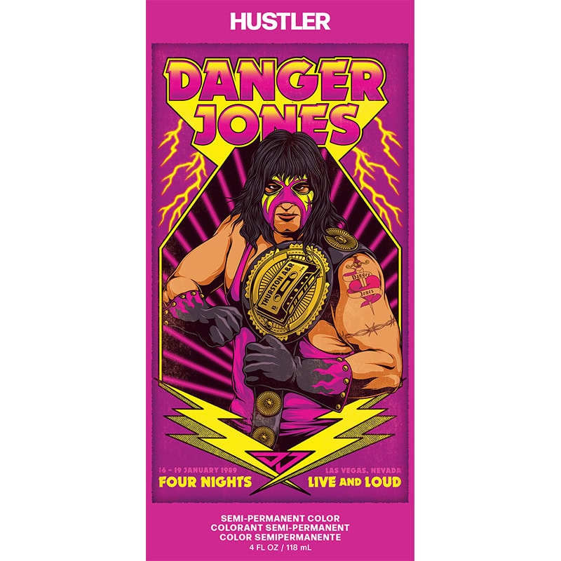 Danger Jones Semi-Permanent Color - Hustler Pink, 118ml - Image 3