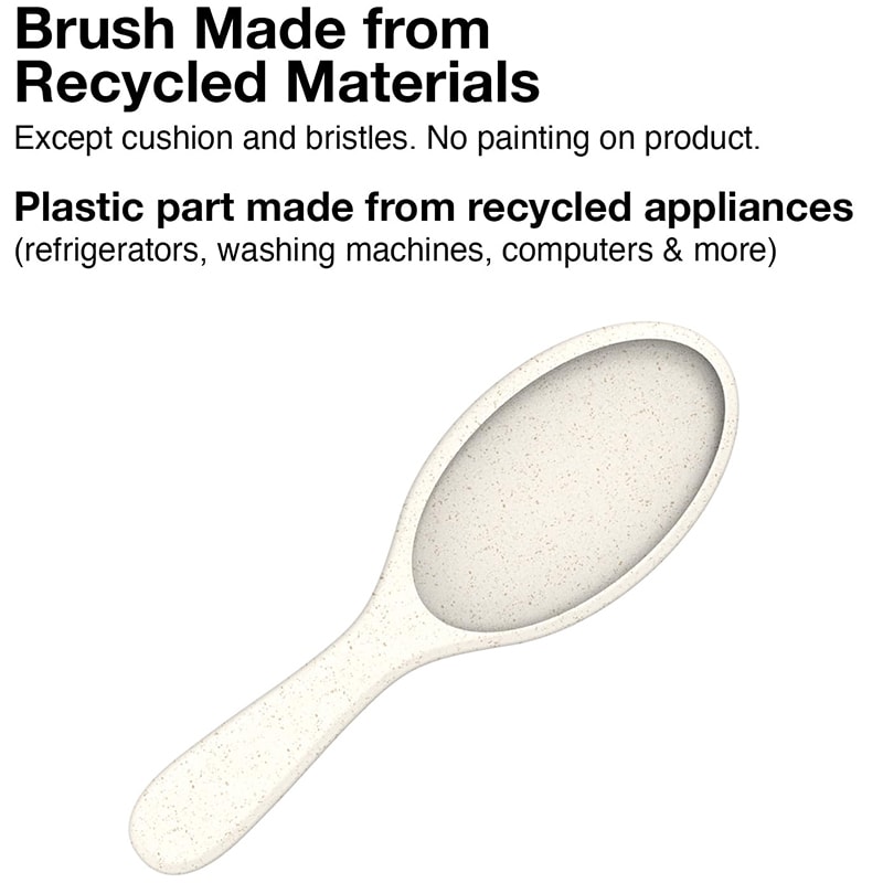 Olivia Garden NewCycle Smoothing Paddle Styling Brush - Image 2