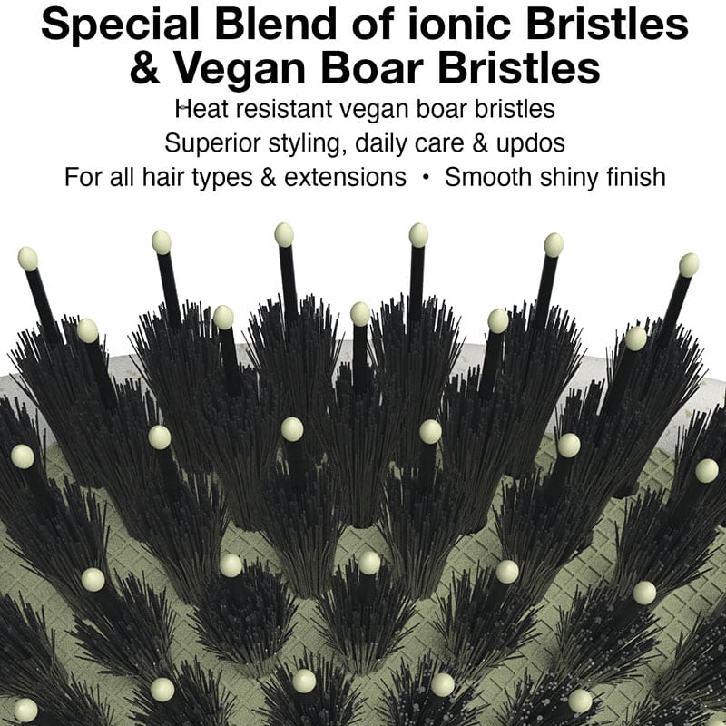 Olivia Garden NewCycle Smoothing Paddle Styling Brush - Image 3