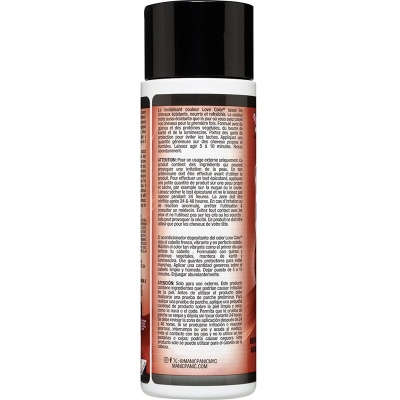 Manic Panic Love Color Hair Color Conditioner, Copper Kitty, 236ml - Image 2
