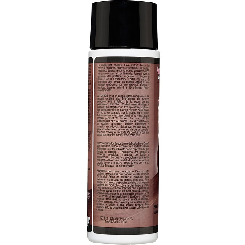 Manic Panic Love Color Hair Color Conditioner, Havana Brown, 236ml - Image 2
