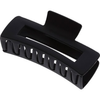 Hair Claw Clip Square Black, 10cm
