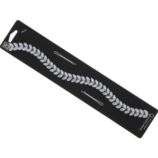 Bridal Headpiece Frond with Zircon, 30cm