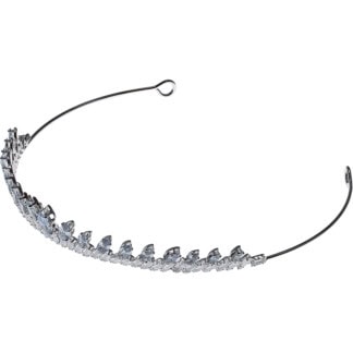 Bridal Headpiece Alice Band Crown with Zircon (2.2cm)