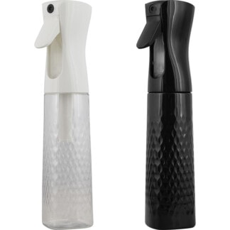 Continuous Fine Mist Water Spray Bottle Textured Finish, 300ml