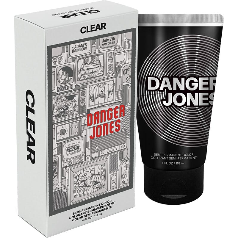 Danger Jones Semi-Permanent Color - Clear, 118ml