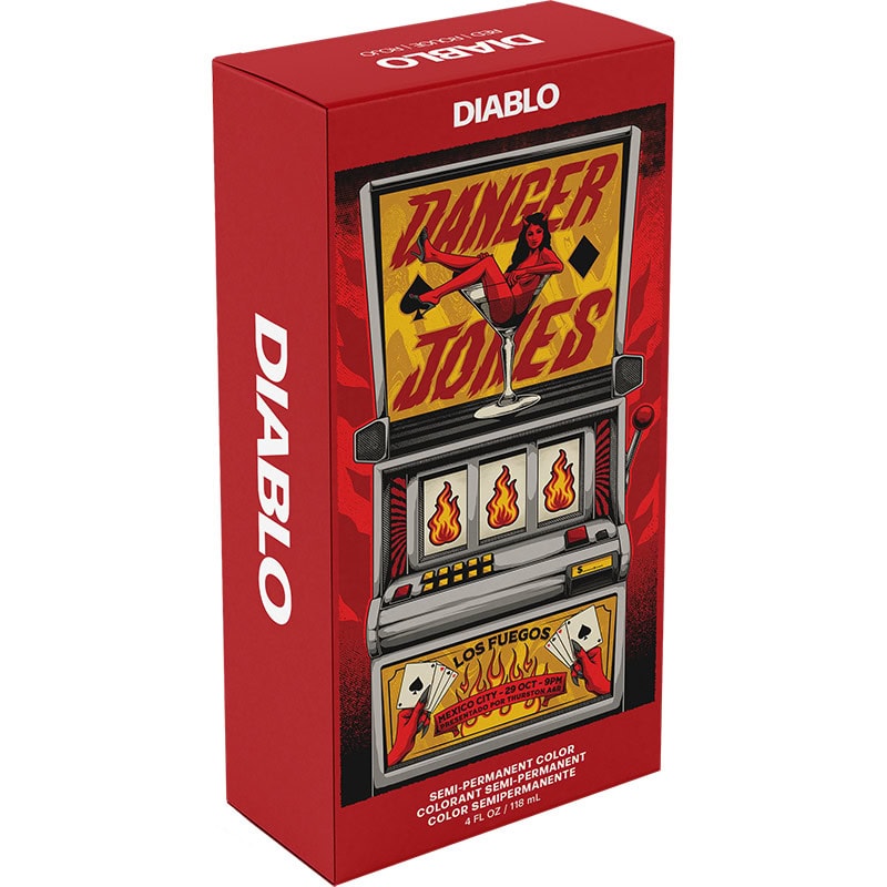 Danger Jones Semi-Permanent Color - Diablo Red, 118ml - Image 2