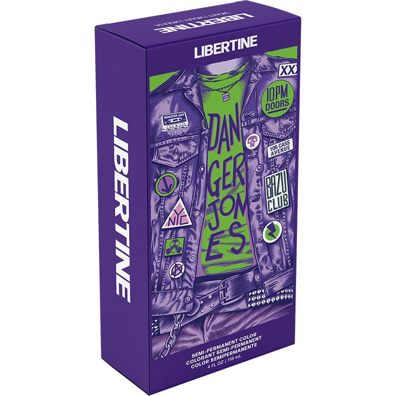 Danger Jones Semi-Permanent Color - Libertine Violet, 118ml - Image 2