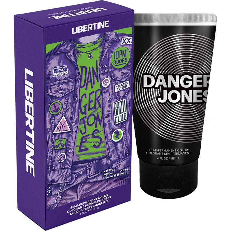 Danger Jones Semi-Permanent Color - Libertine Violet, 118ml