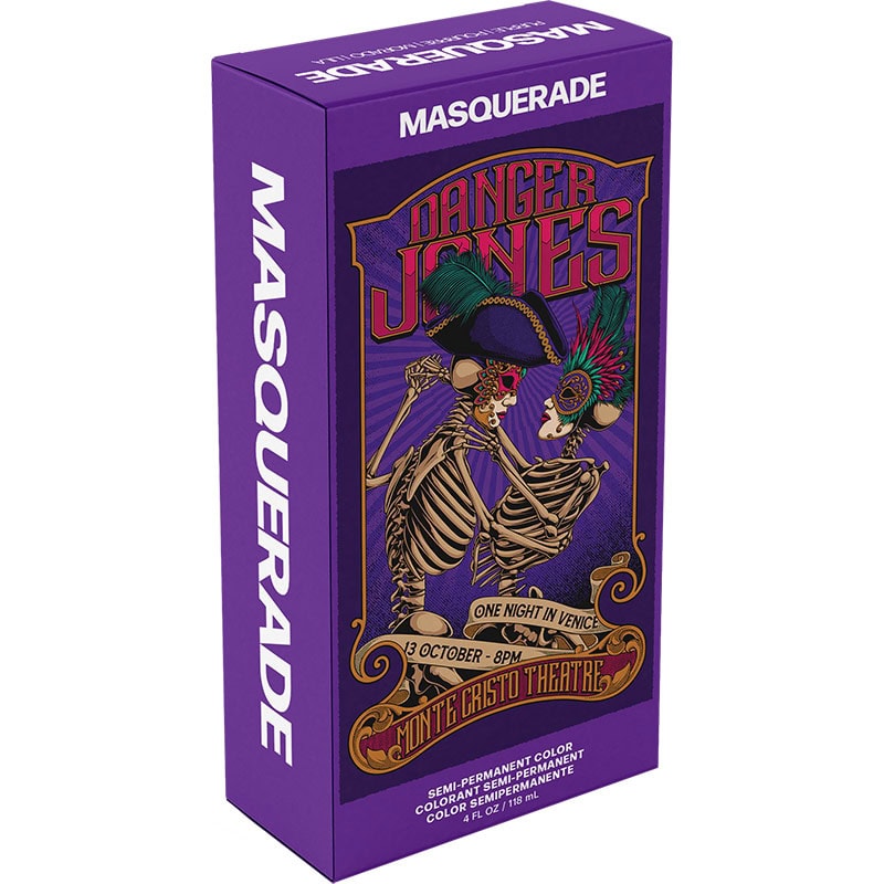 Danger Jones Semi-Permanent Color - Masquerade Purple, 118ml - Image 2