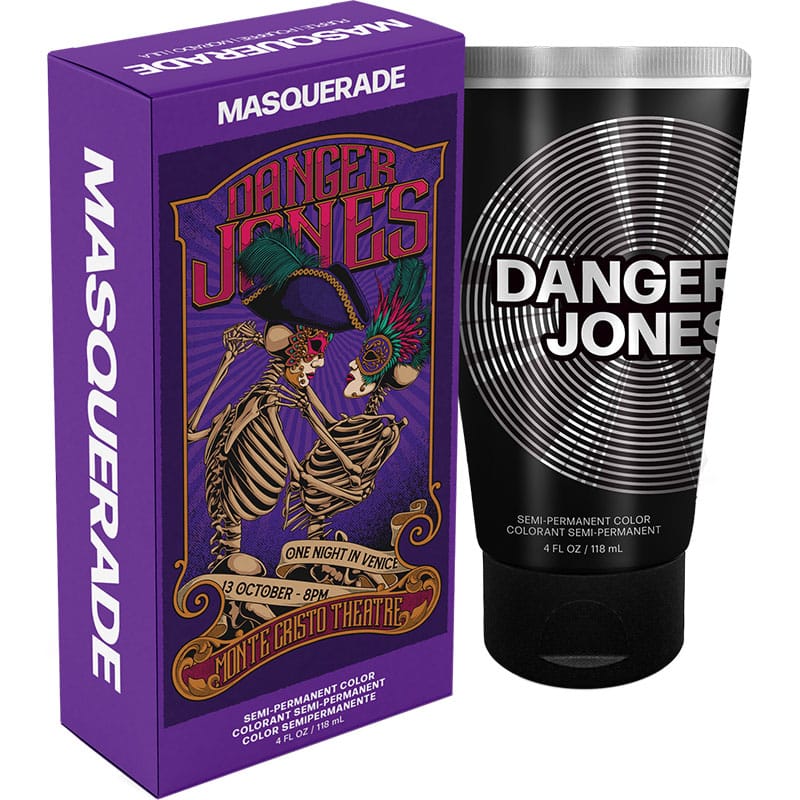 Danger Jones Semi-Permanent Color - Masquerade Purple, 118ml