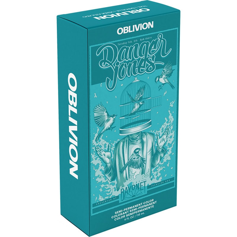 Danger Jones Semi-Permanent Color - Oblivion Teal, 118ml - Image 2