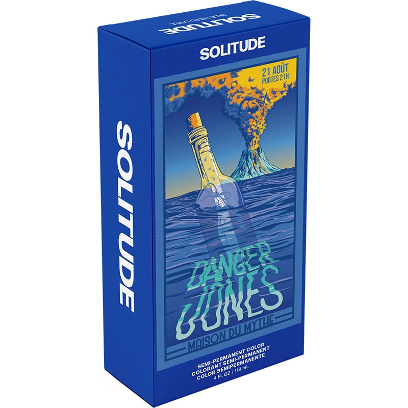 Danger Jones Semi-Permanent Color - Solitude Blue, 118ml - Image 2