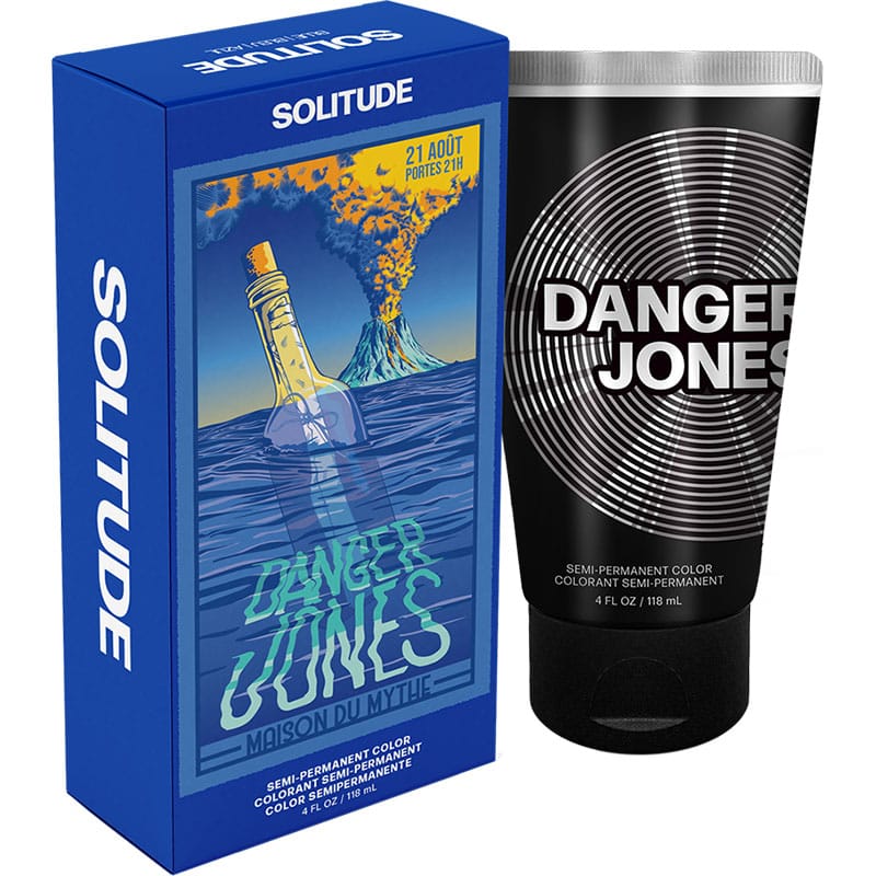 Danger Jones Semi-Permanent Color - Solitude Blue, 118ml
