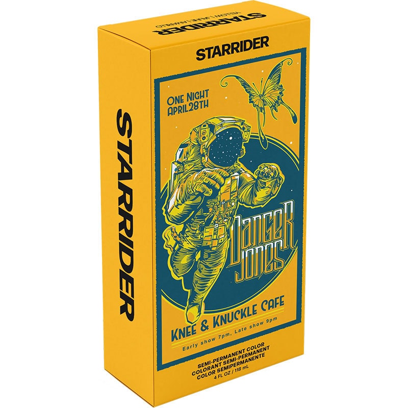 Danger Jones Semi-Permanent Color - Starrider Yellow, 118ml - Image 2