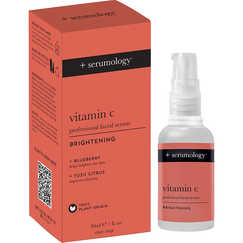 Serumology Professional Facial Serum – Brightening Vitamin C, 30ml - Image 2