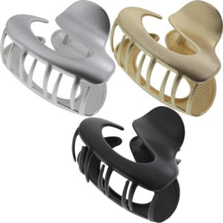 Hair Claw Clip Metallic Matte, 6cm