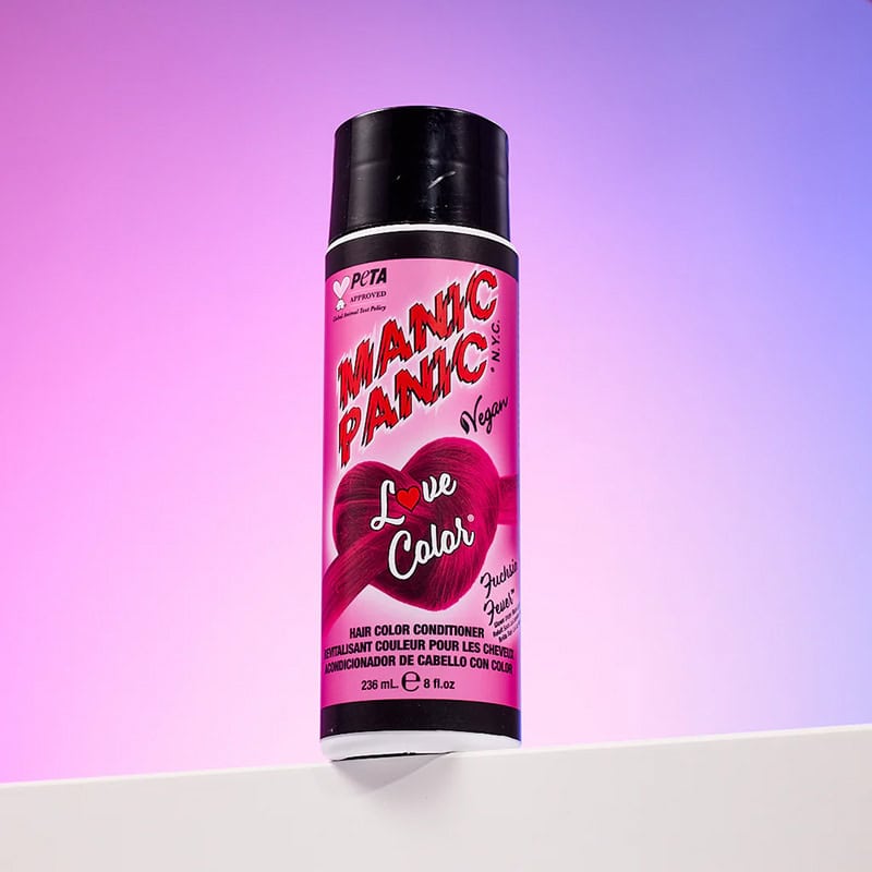 Manic Panic Love Color Hair Color Conditioner, Fuchsia Fever, 236ml - Image 3