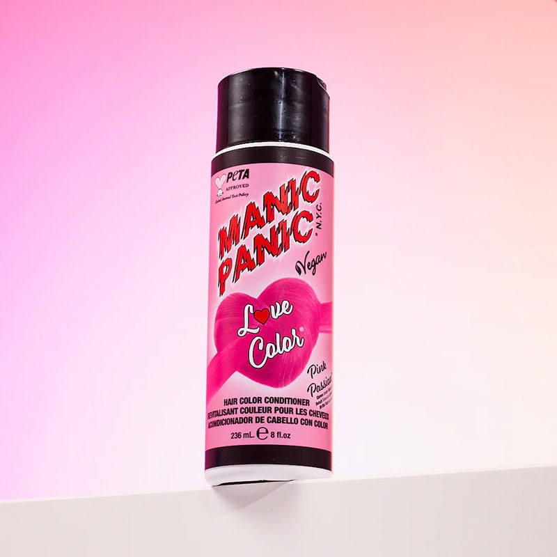 Manic Panic Love Color Hair Color Conditioner, Pink Passion, 236ml - Image 3
