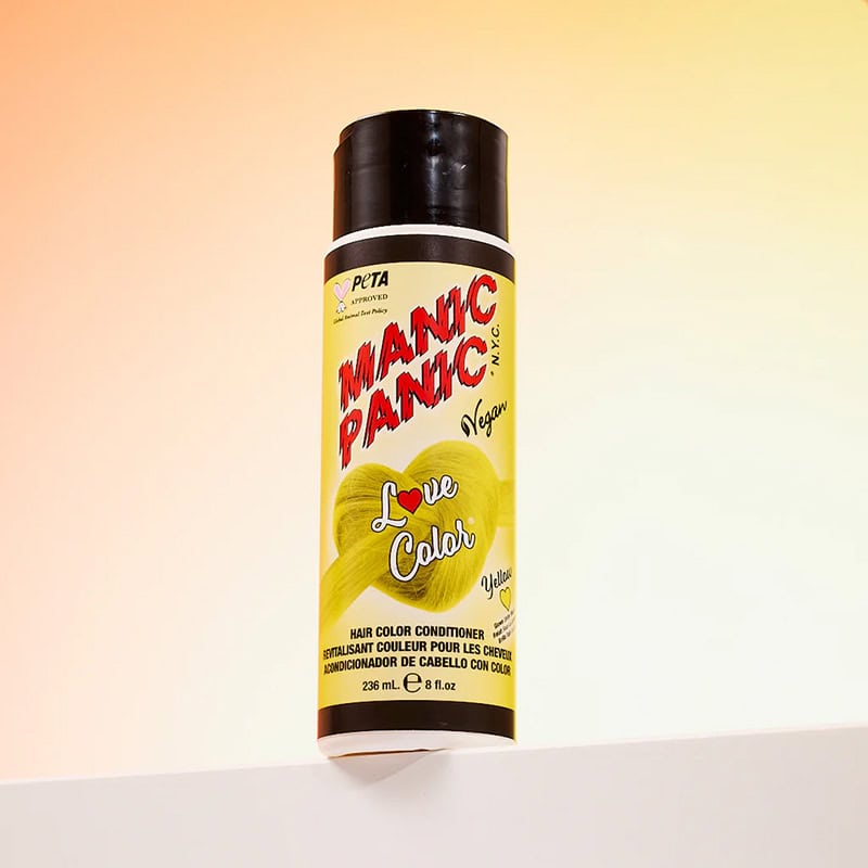 Manic Panic Love Color Hair Color Conditioner, Yellow Heart, 236ml - Image 3