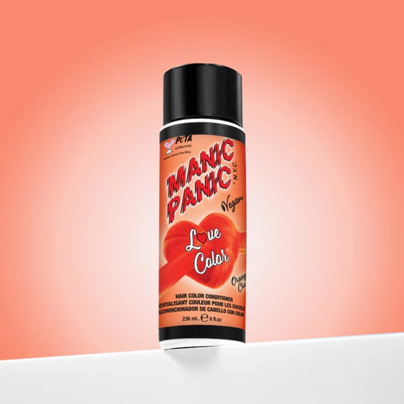 Manic Panic Love Color Hair Color Conditioner, Orange Crush, 236ml - Image 3