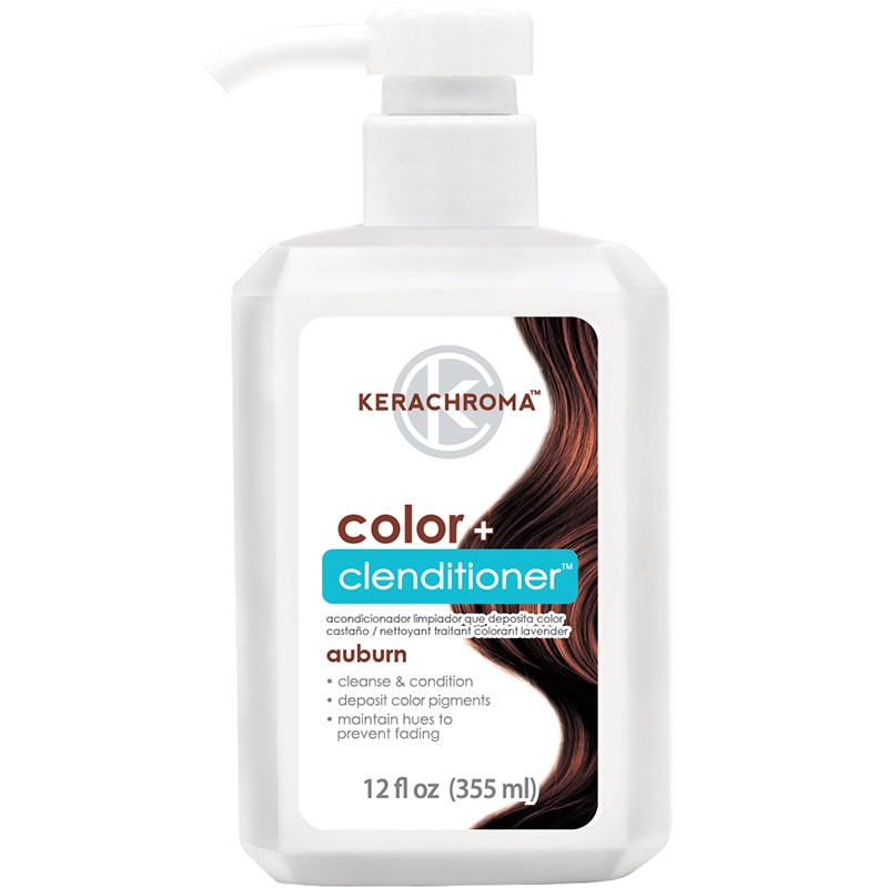 Kerachroma Natural Color + Clenditioner, Auburn, 355ml
