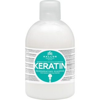 Kallos Keratin Regenerating Shampoo with Keratin & Milk Protein, 1 Litre