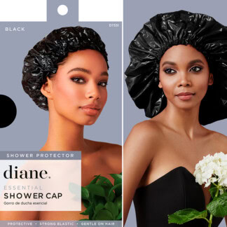 Diane Essential Shower Cap, Black