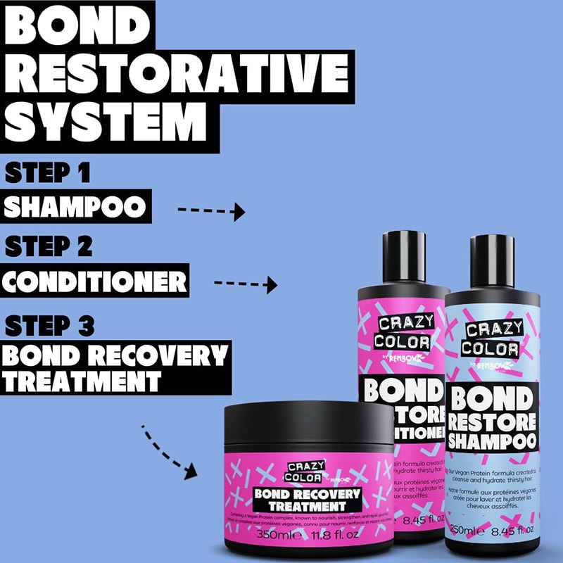 Crazy Color Bond Restore Conditioner, 250ml - Image 3