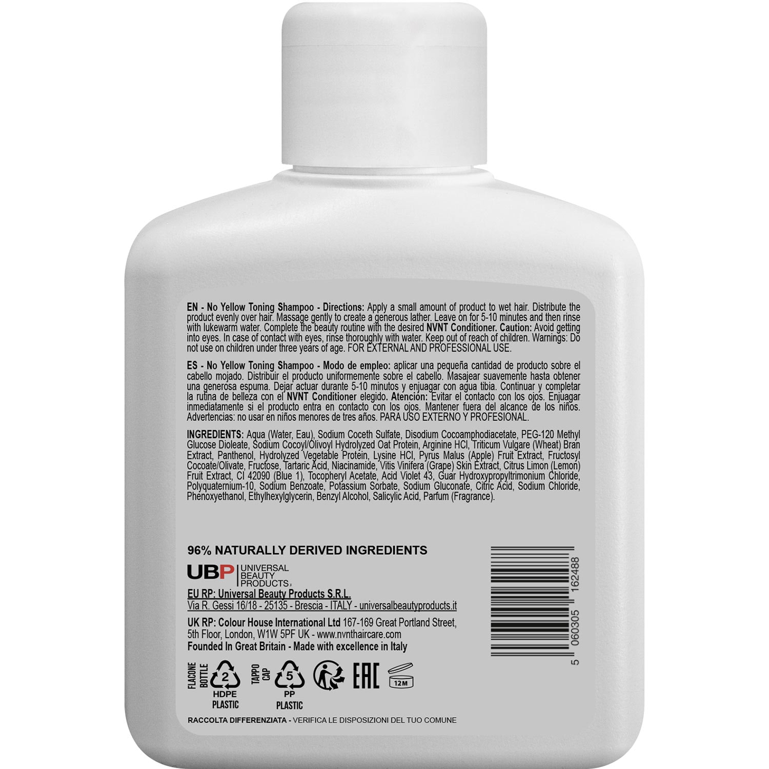 NVNT No Yellow Shampoo - Image 2