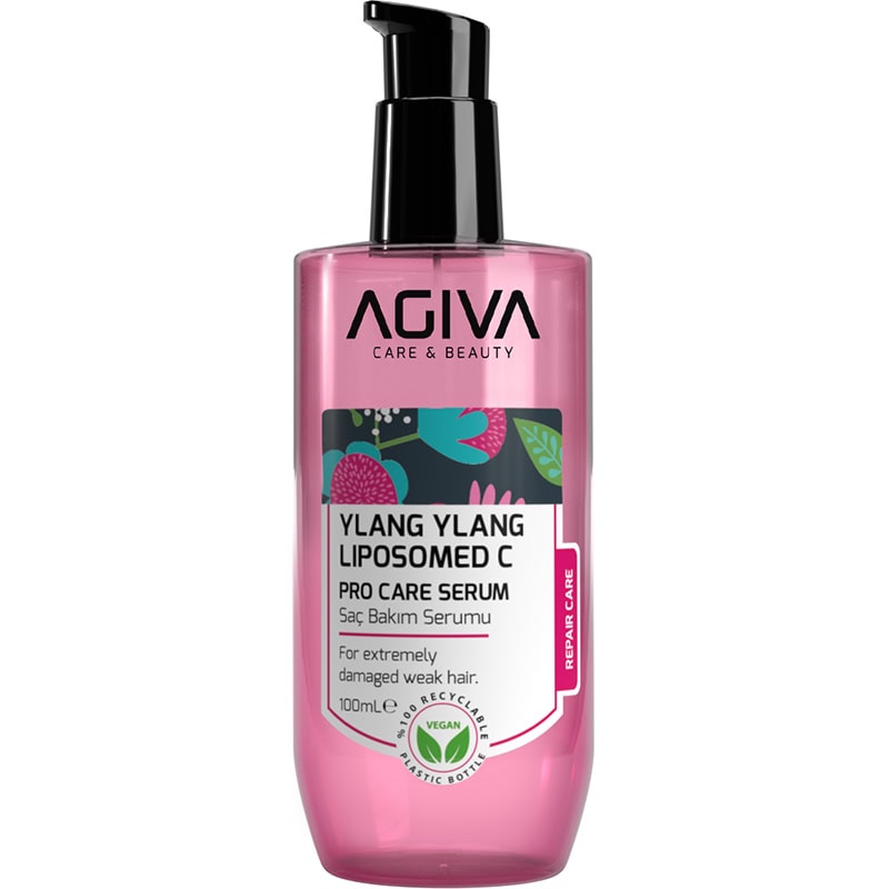 Agiva Ylang Ylang Liposomed C Pro Care Serum for Extremely Damaged & Lifeless Hair, 100ml