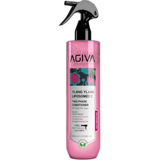 Agiva Ylang Ylang Liposomed C Two Phase Conditioner & Heat Protection for Extremely Damaged & Lifeless Hair, 400ml