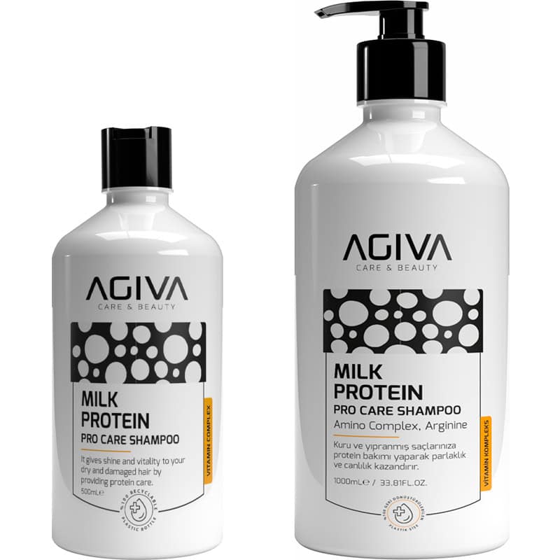 Agiva Milk Protein Pro Care Shampoo for Dry & Damaged Hair