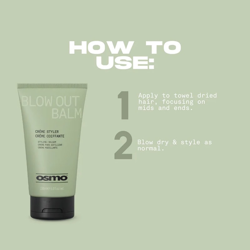 OSMO Blow Out Balm Crème, 150ml - Image 4