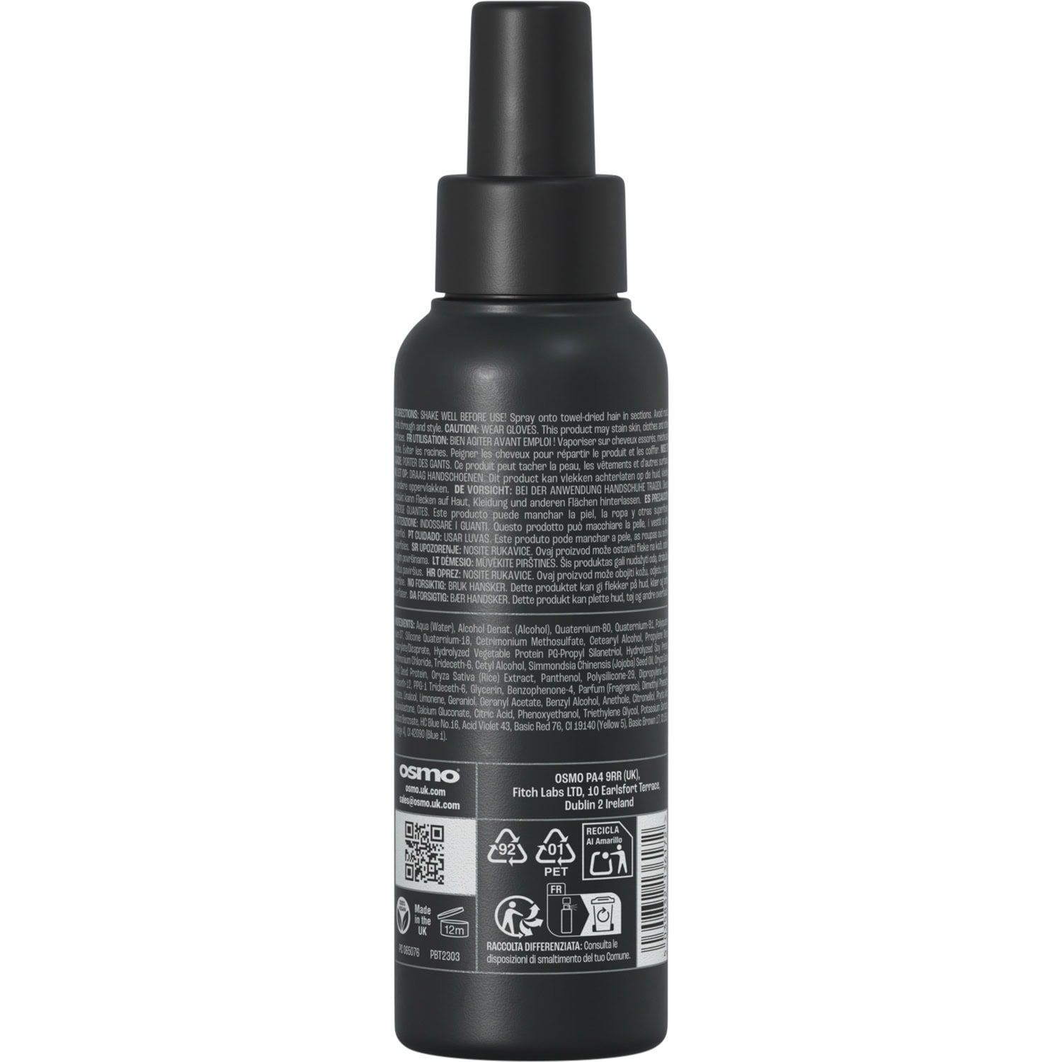 OSMO Super Ice Icey Blonde Toning Spray, 100ml - Image 2
