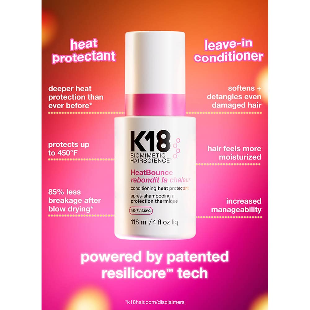 K18 HeatBounce Conditioning Heat Protectant, 118ml - Image 9