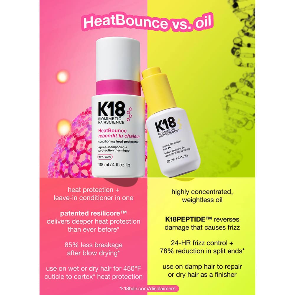 K18 HeatBounce Conditioning Heat Protectant, 118ml - Image 14