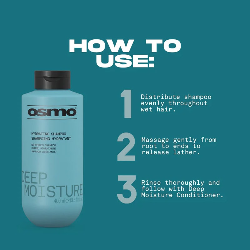 OSMO Deep Moisture Shampoo - Image 4