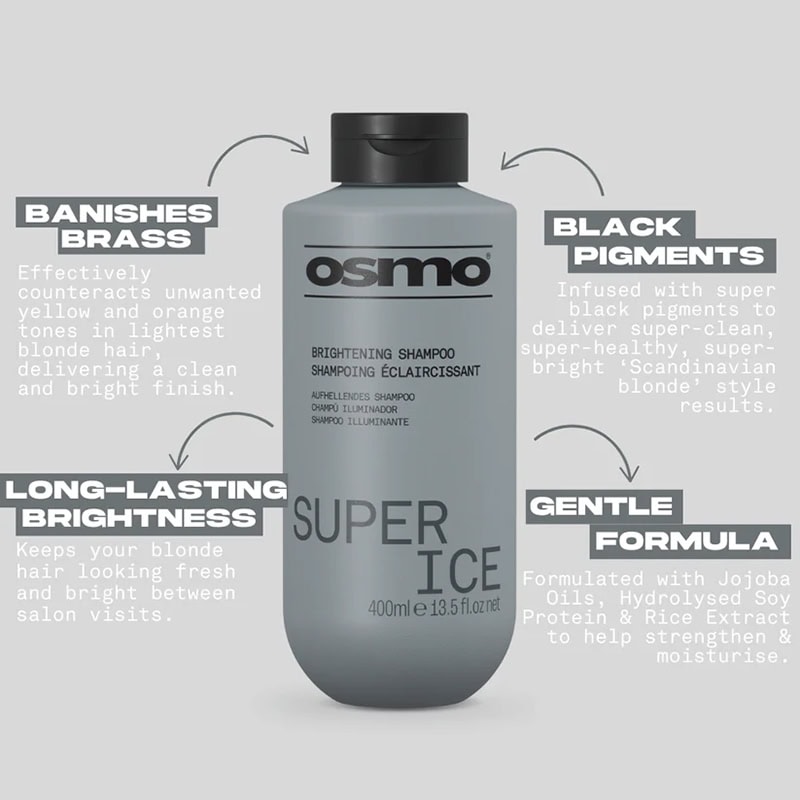 OSMO Super Ice Brightening Shampoo - Image 3