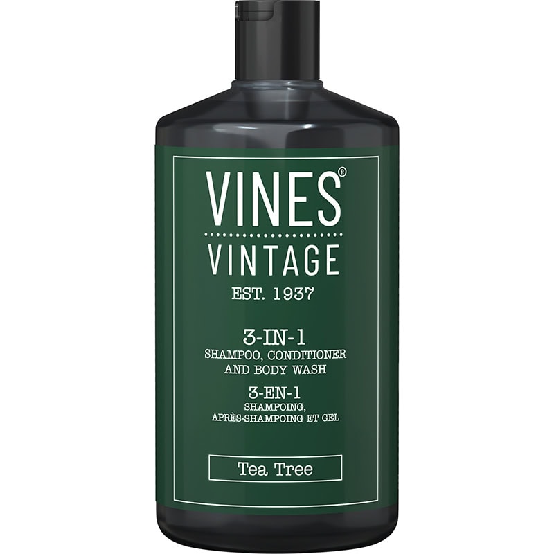 Vines Vintage 3-in-1 Shampoo, Conditioner & Body Wash, 500ml
