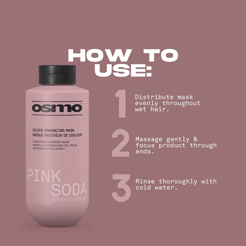 OSMO Pink Soda Colour Enhancing Mask - Image 3